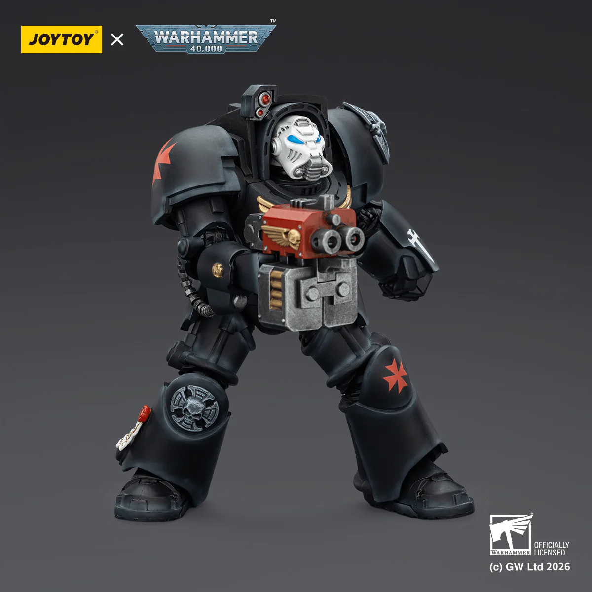 BlackTemplars Terminator 2 with Power Fist and Storm Bolter - Image 5