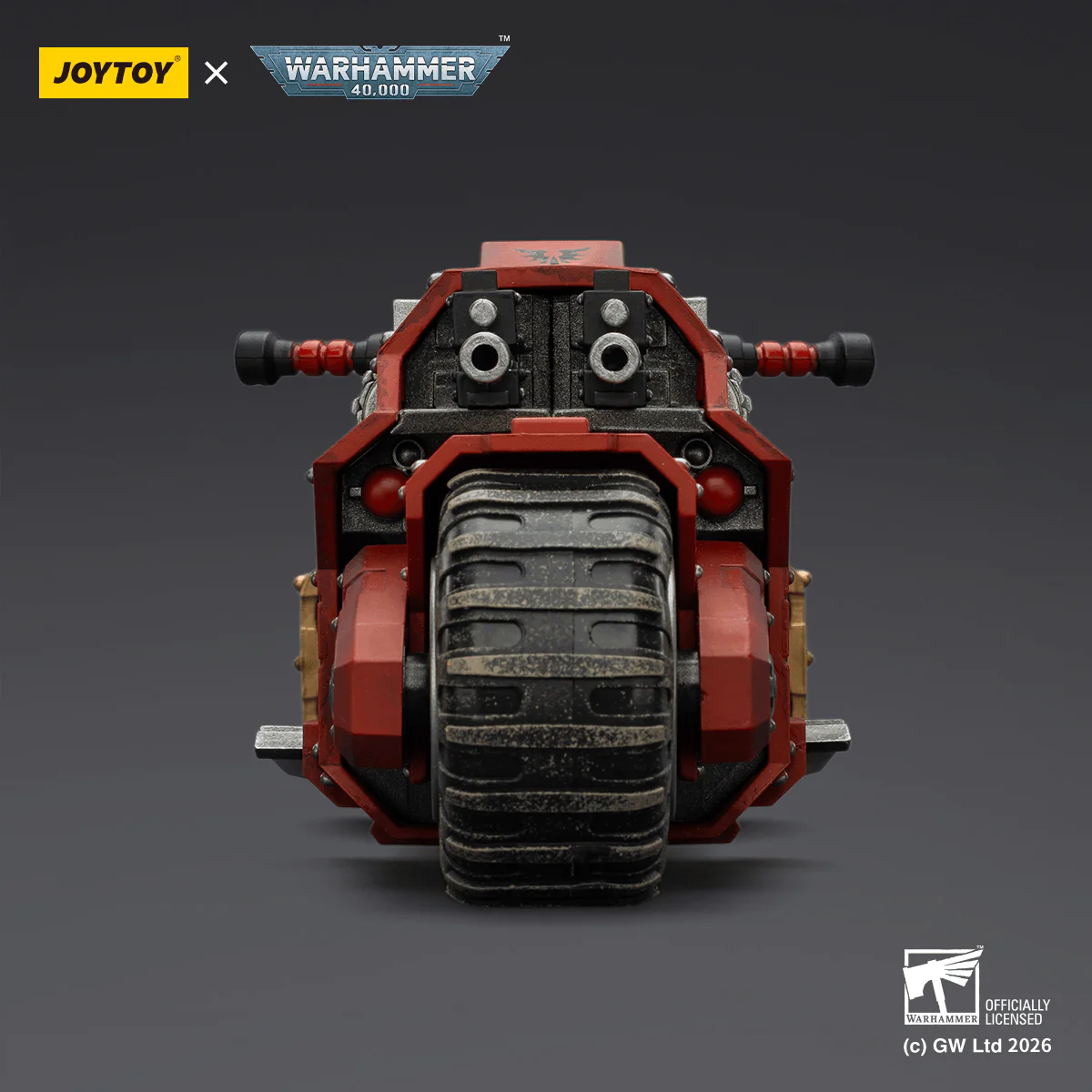 Blood Angels Raider-pattern Combat Bike with twin-linked bolt rifles - Image 3