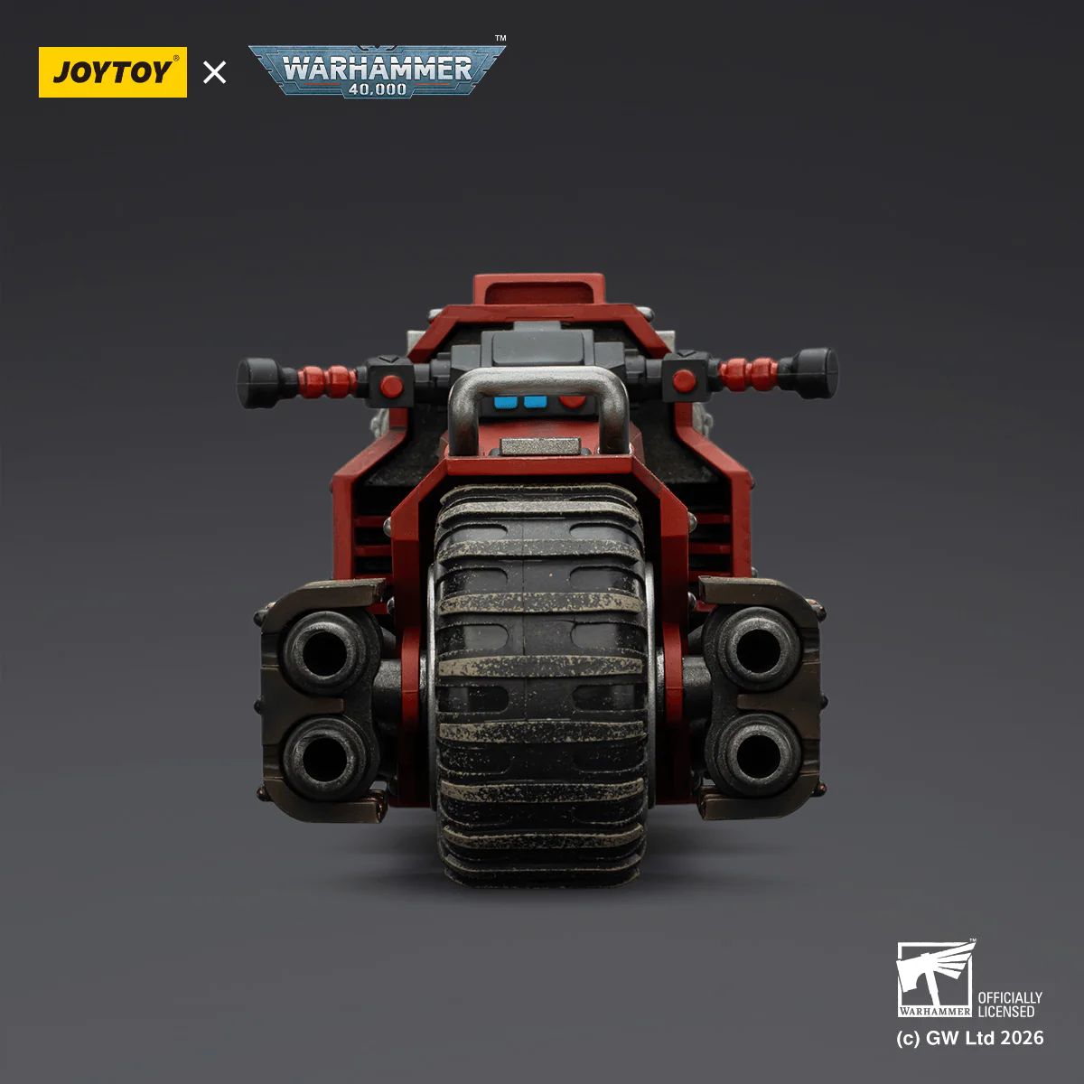 Blood Angels Raider-pattern Combat Bike with twin-linked bolt rifles - Image 4