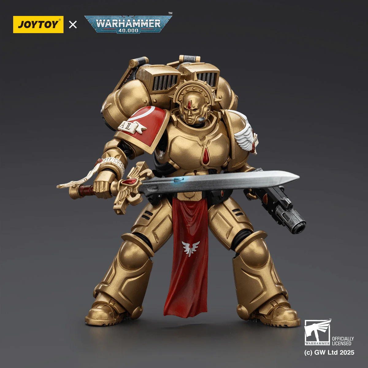 Blood Angels Sanguinary Guard 1 with Inferno Pistol and Encarmine Blade - Image 10