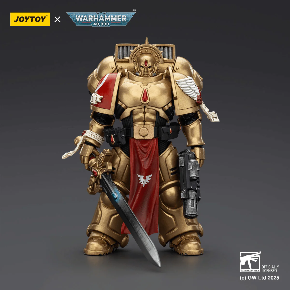 Blood Angels Sanguinary Guard 1 with Inferno Pistol and Encarmine Blade - Image 8