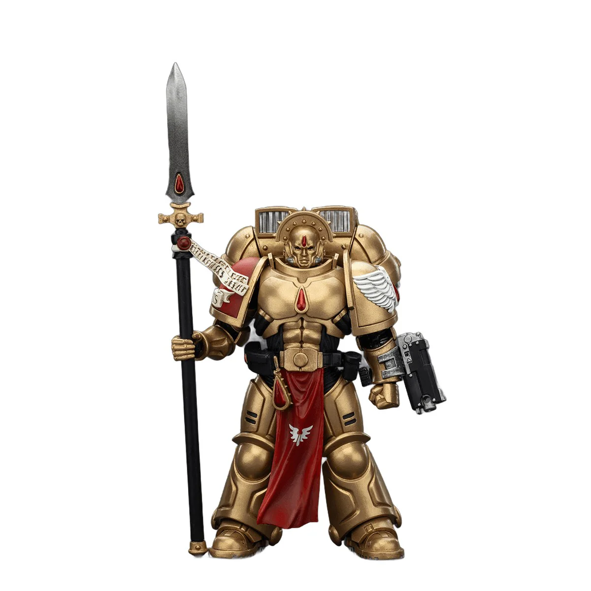 Blood Angels Sanguinary Guard 2 with Angelus Boltgun and Encarmine Spear