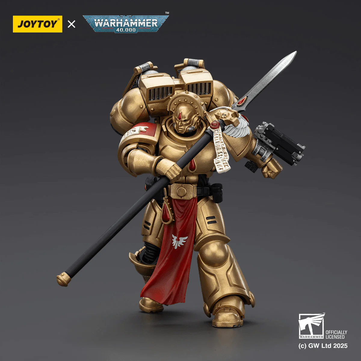 Blood Angels Sanguinary Guard 2 with Angelus Boltgun and Encarmine Spear - Image 10