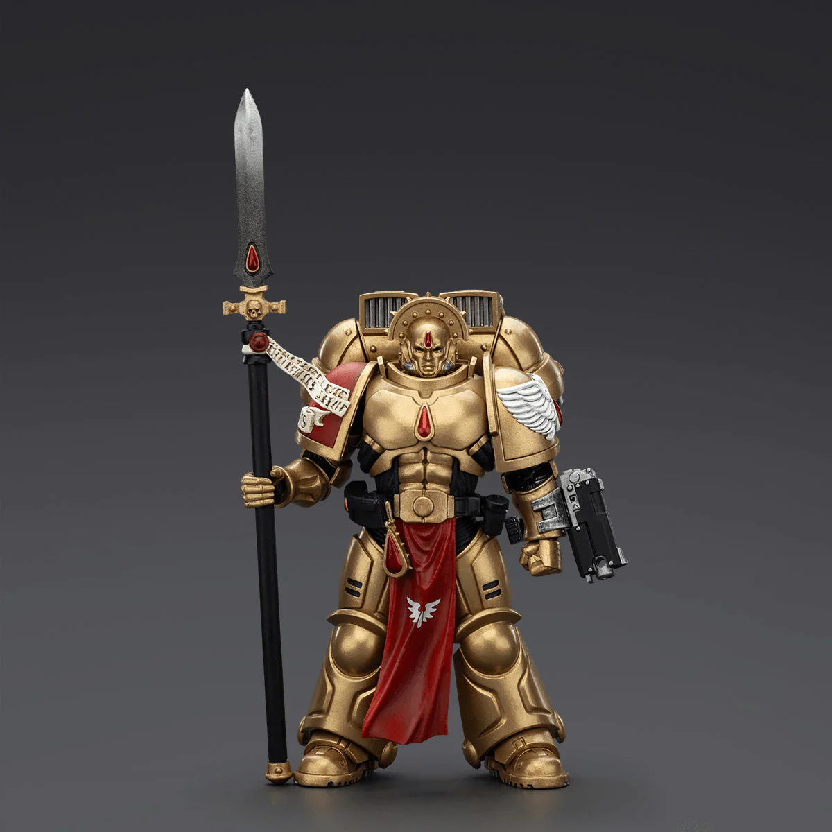 Blood Angels Sanguinary Guard 2 with Angelus Boltgun and Encarmine Spear - Image 2