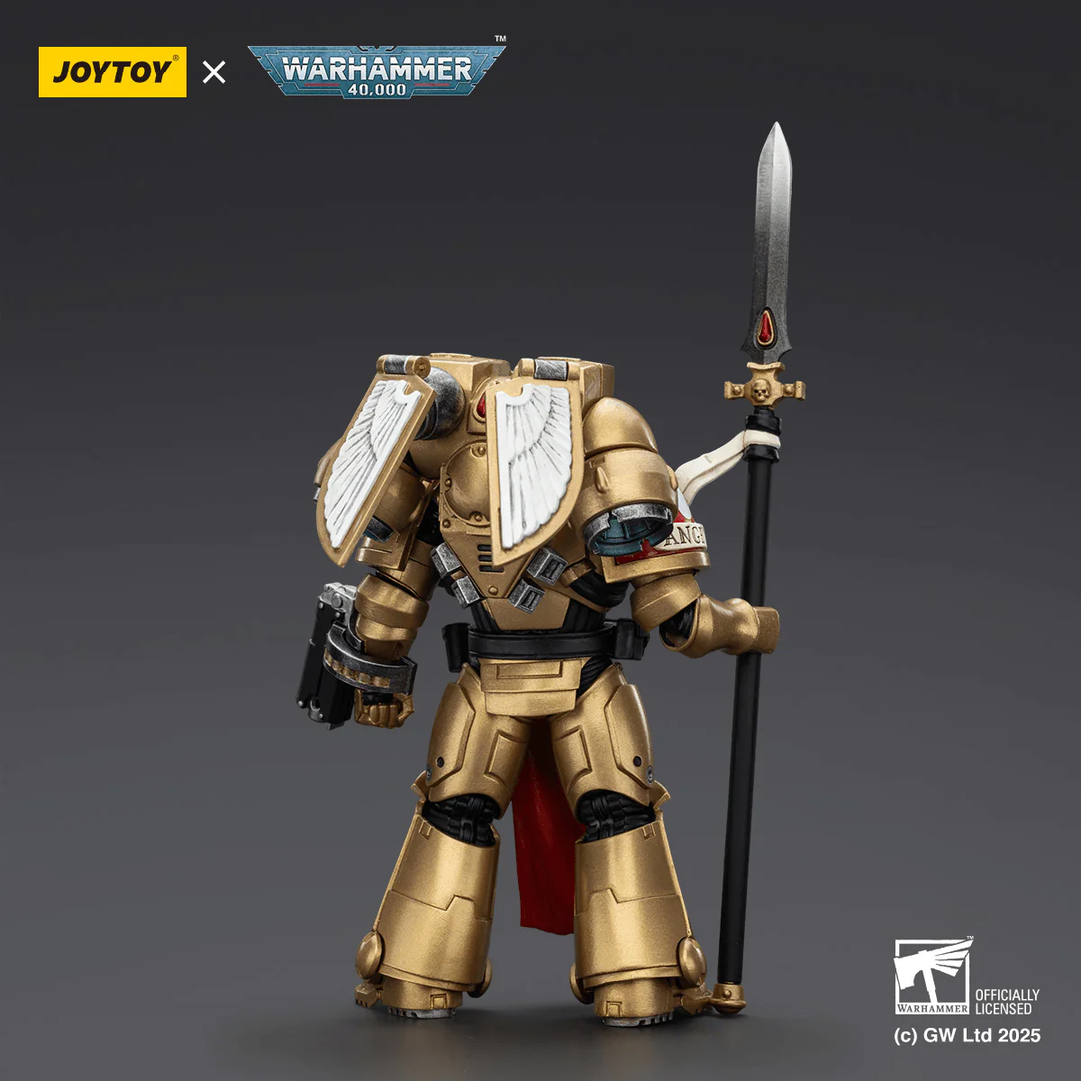 Blood Angels Sanguinary Guard 2 with Angelus Boltgun and Encarmine Spear - Image 9