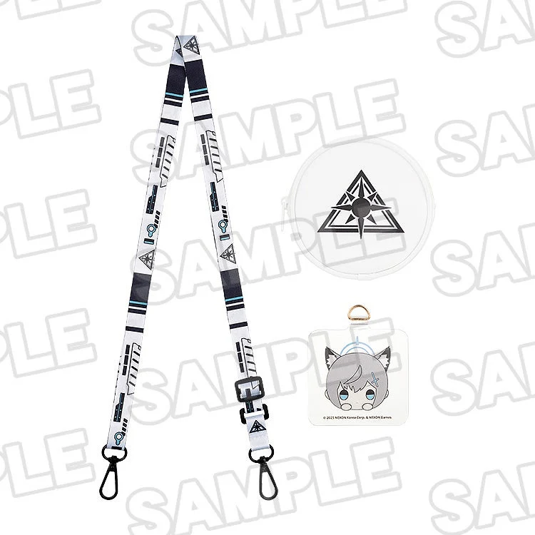 Blue Archive Holiday Saunter Mobile phone Lanyard Including Wallet (SHIROKO) - Image 2