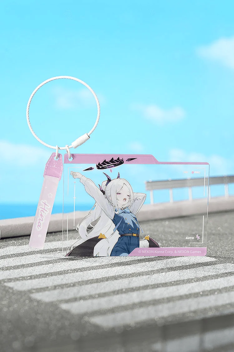 Blue Archive Holiday Saunter Series Acrylic Keychain (HINA) - Image 3