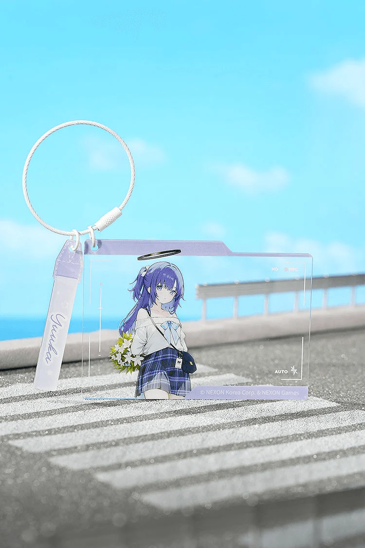 Blue Archive Holiday Saunter Series Acrylic Keychain (YUUKA) - Image 3