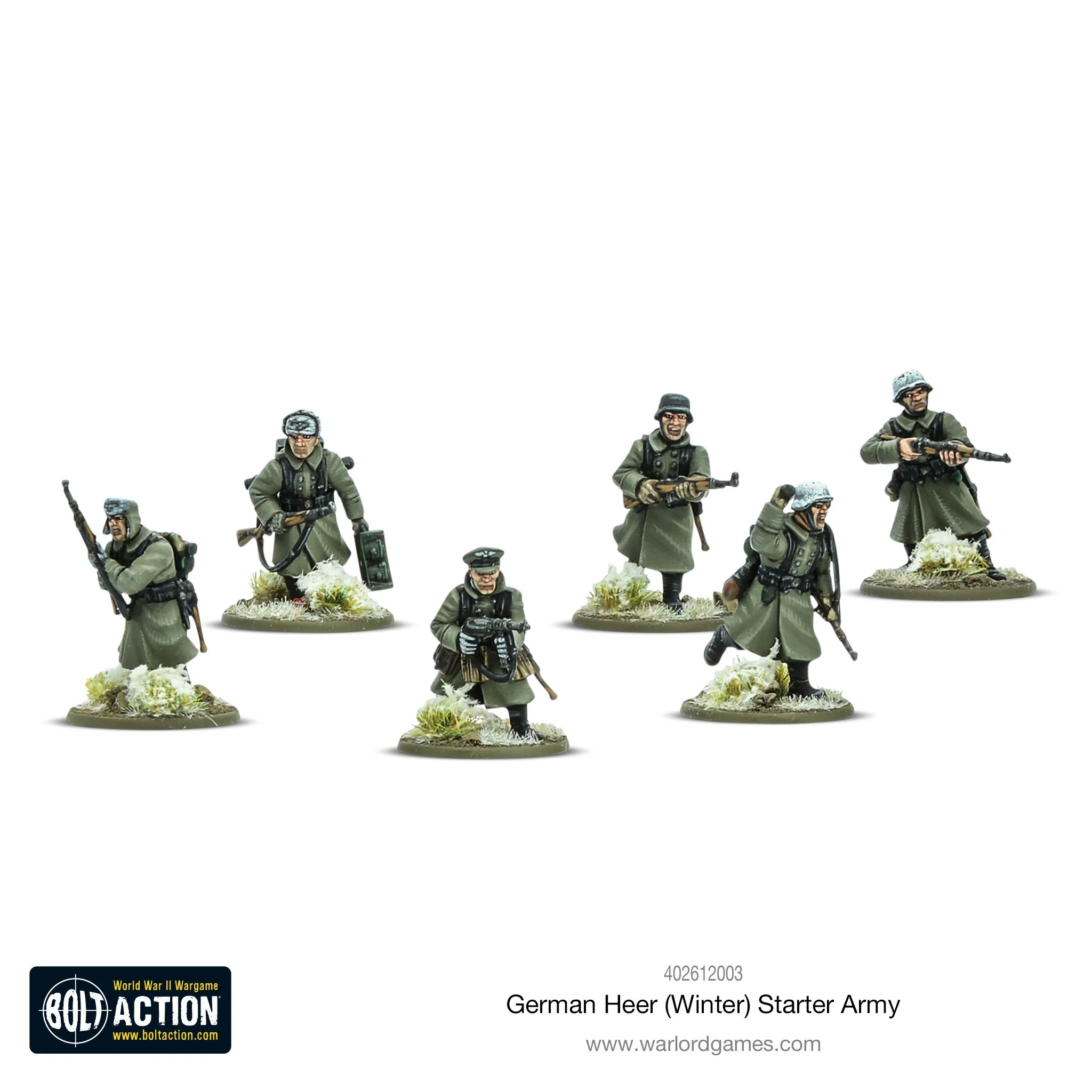 Bolt Action German Heer Winter Starter Army - Image 5