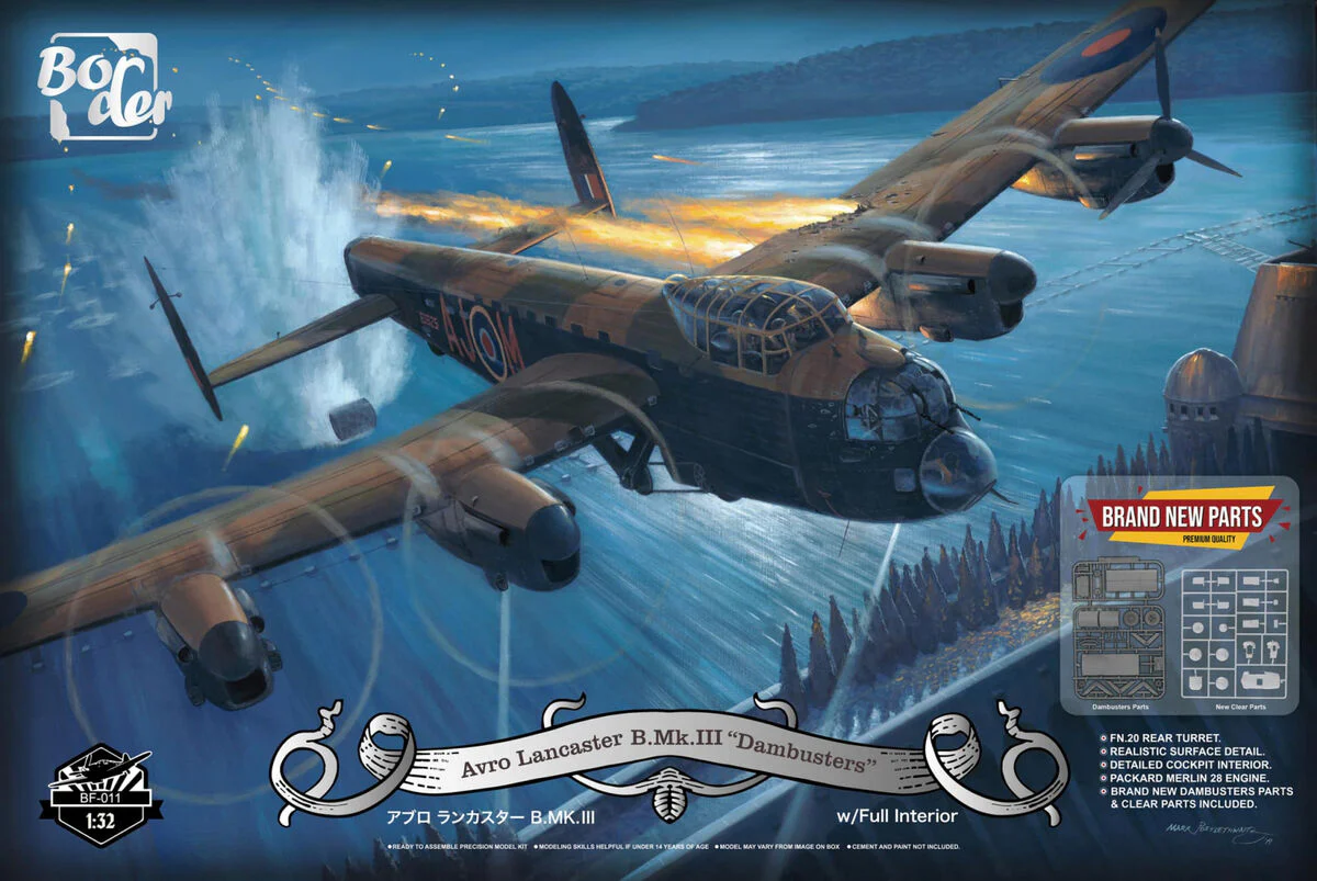Border Model 1/32 Avro Lancaster B.Mk.III "Dambusters" - Image 10