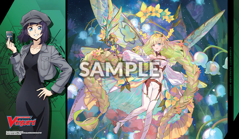 BUSHI SUPPLIES RUBBER PLAYMAT VOL. 12 CFV DIVINEZ DELUXE DESIGN A: RUKA & NANNACLIR
