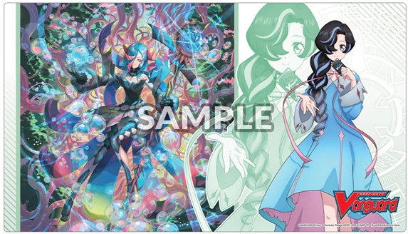 BUSHI SUPPLIES RUBBER PLAYMAT VOL. 20 CFV DIVINEZ PARALLACTIC CLASH DESIGN B: KURUMI & ZENITH