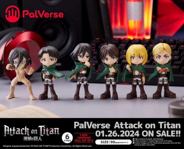 Bushiroad Creative PalVerse Attack on Titan - Image 17