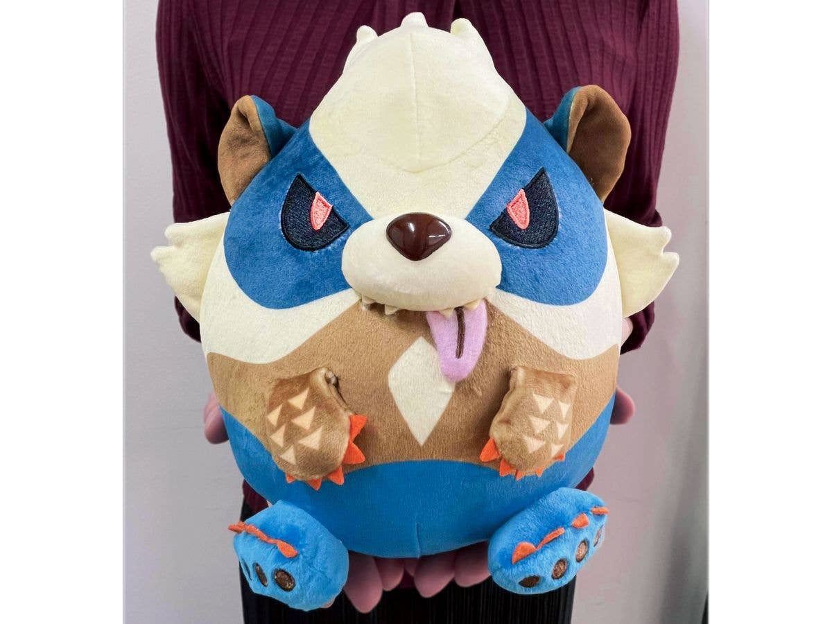 Monster Hunter Fluffy Eggshaped Plush Arzuros - Image 3