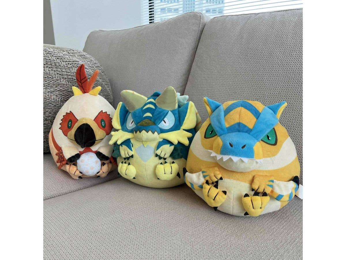Monster Hunter Fluffy Eggshaped Plush Tigrex - Image 4