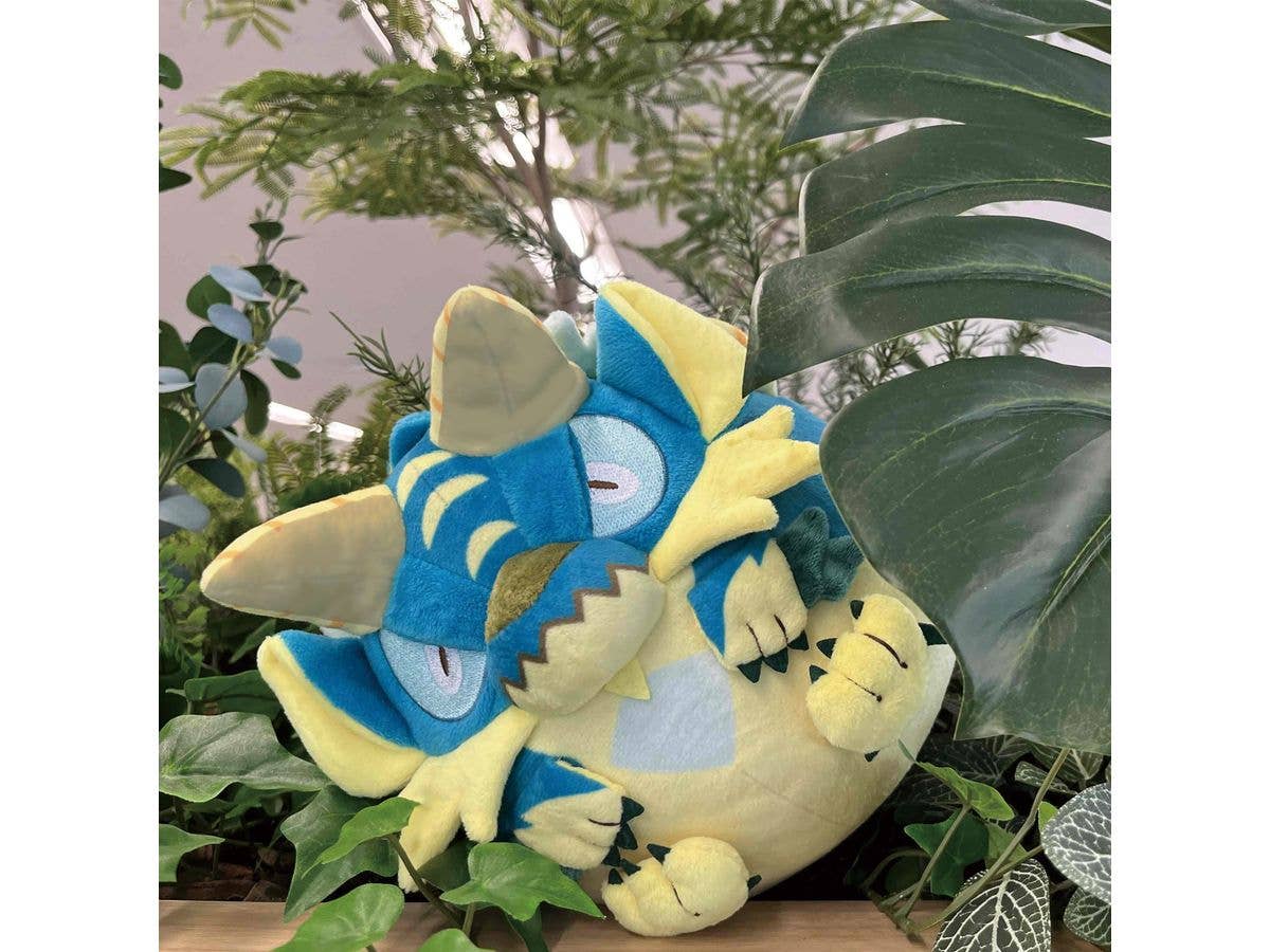 Monster Hunter Fluffy Eggshaped Plush Zinogre - Image 3