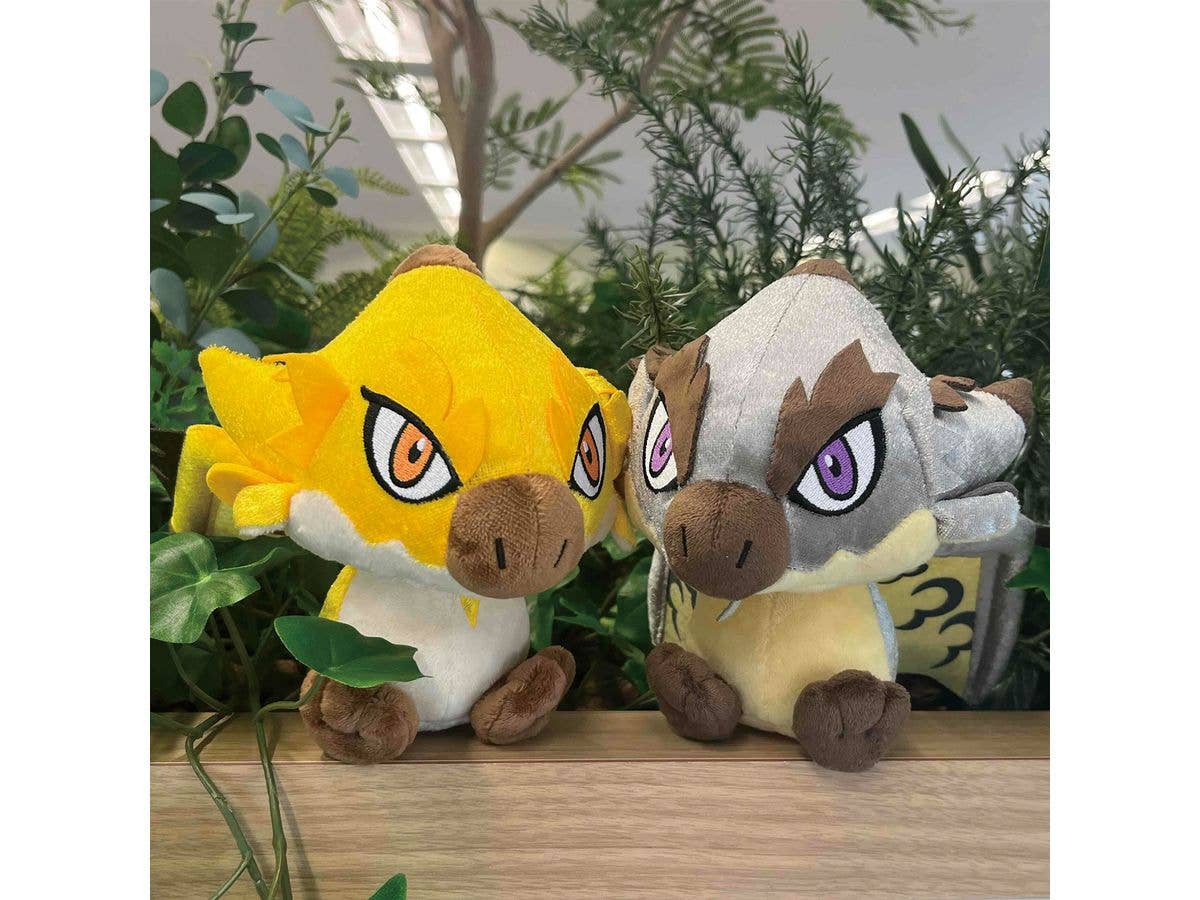 [Repeat Sales]Monster Hunter Chibi-Plush Gold Rathian - Image 5