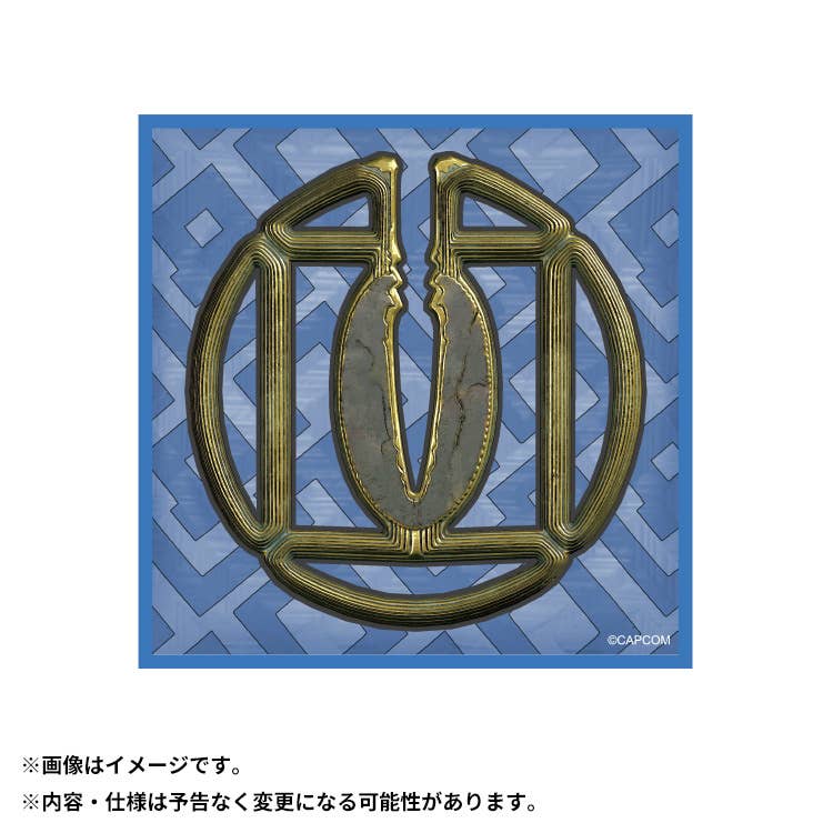 CAPCOM rubber coaster Tsuba Guard: Kochin's Ward