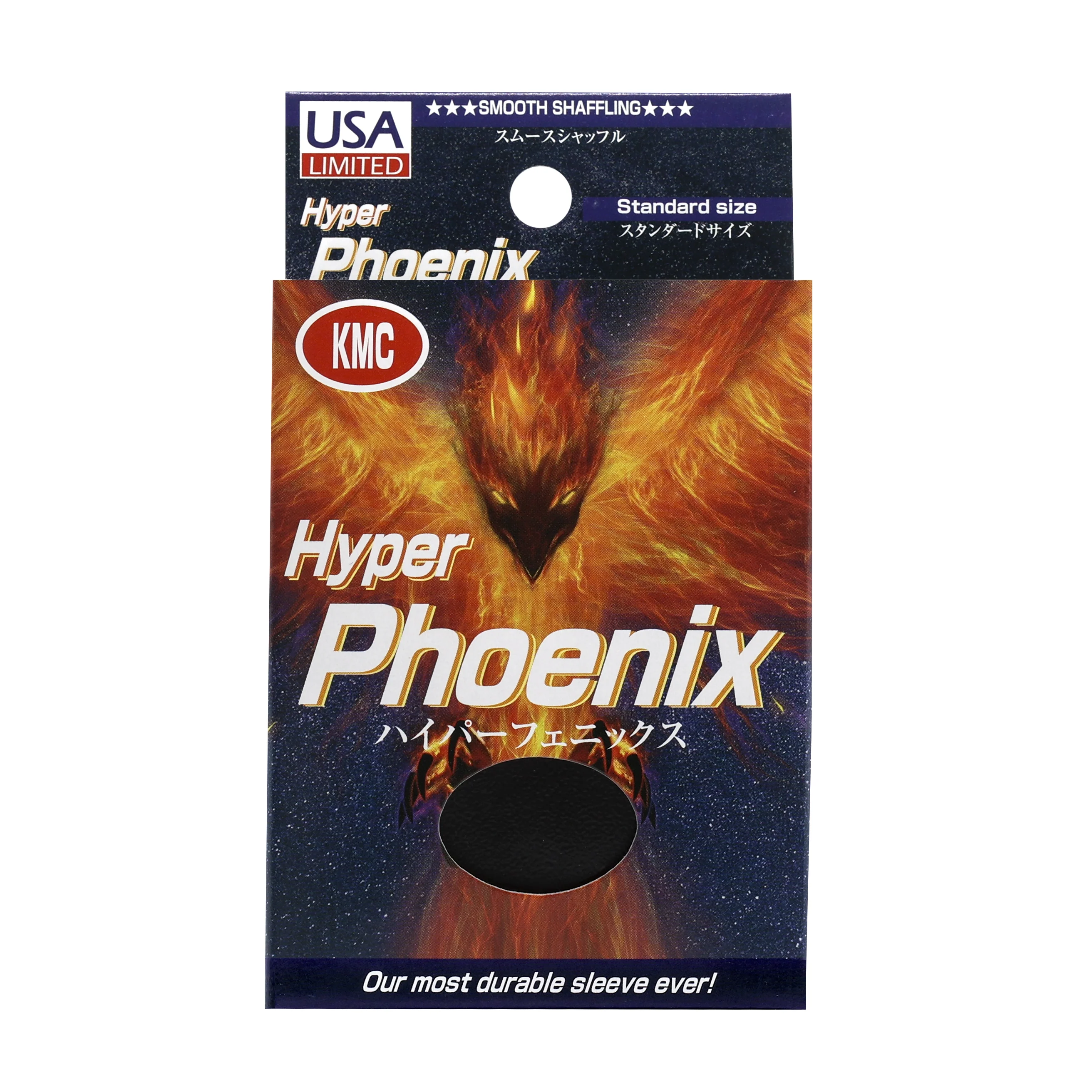 Card Sleeves: Hyper Phoenix- Black - Image 2