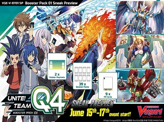 Cardfight Vanguard V: Unite! Team Q4 Sneak Preview Kit