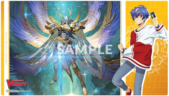 Playmat: Bushi Supplies Rubber Playmat- Cardfight!! Vanguard Divinez- Akina & Rezael Vita