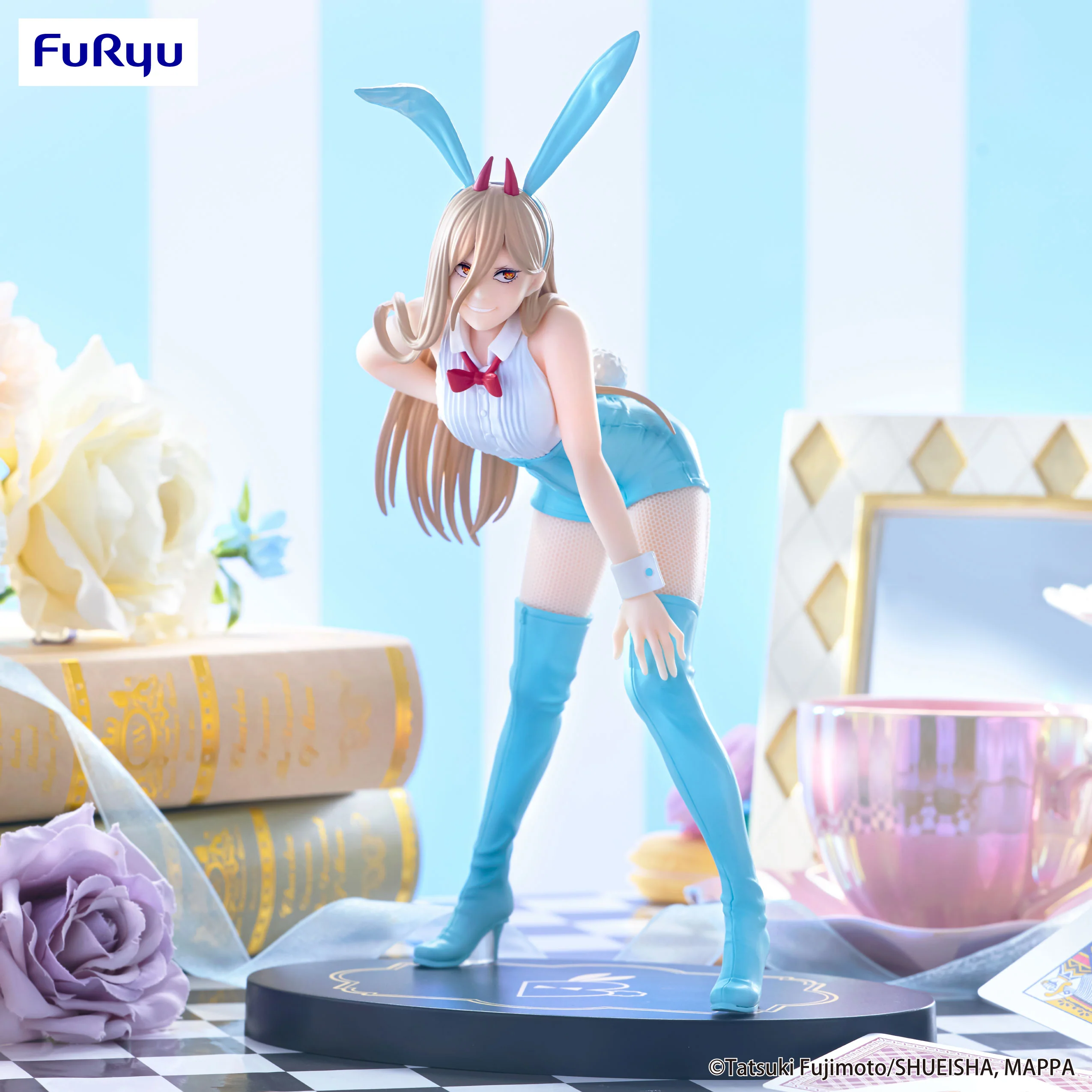 Chainsaw Man BiCute Bunnies Figure -Power Light Blue Color ver.- - Image 2