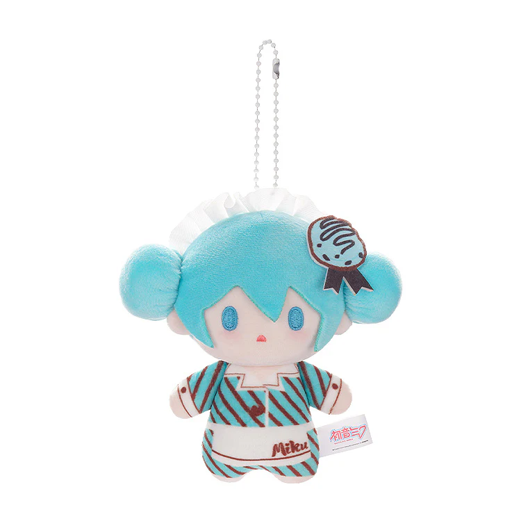 Character Vocal Series 01: Hatsune Miku Crêpe Mascot Keychain A - Image 3