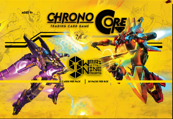 CHRONO CORE TCG WAR OF THE NINE REALMS BOOSTER DISPLAY - Image 2