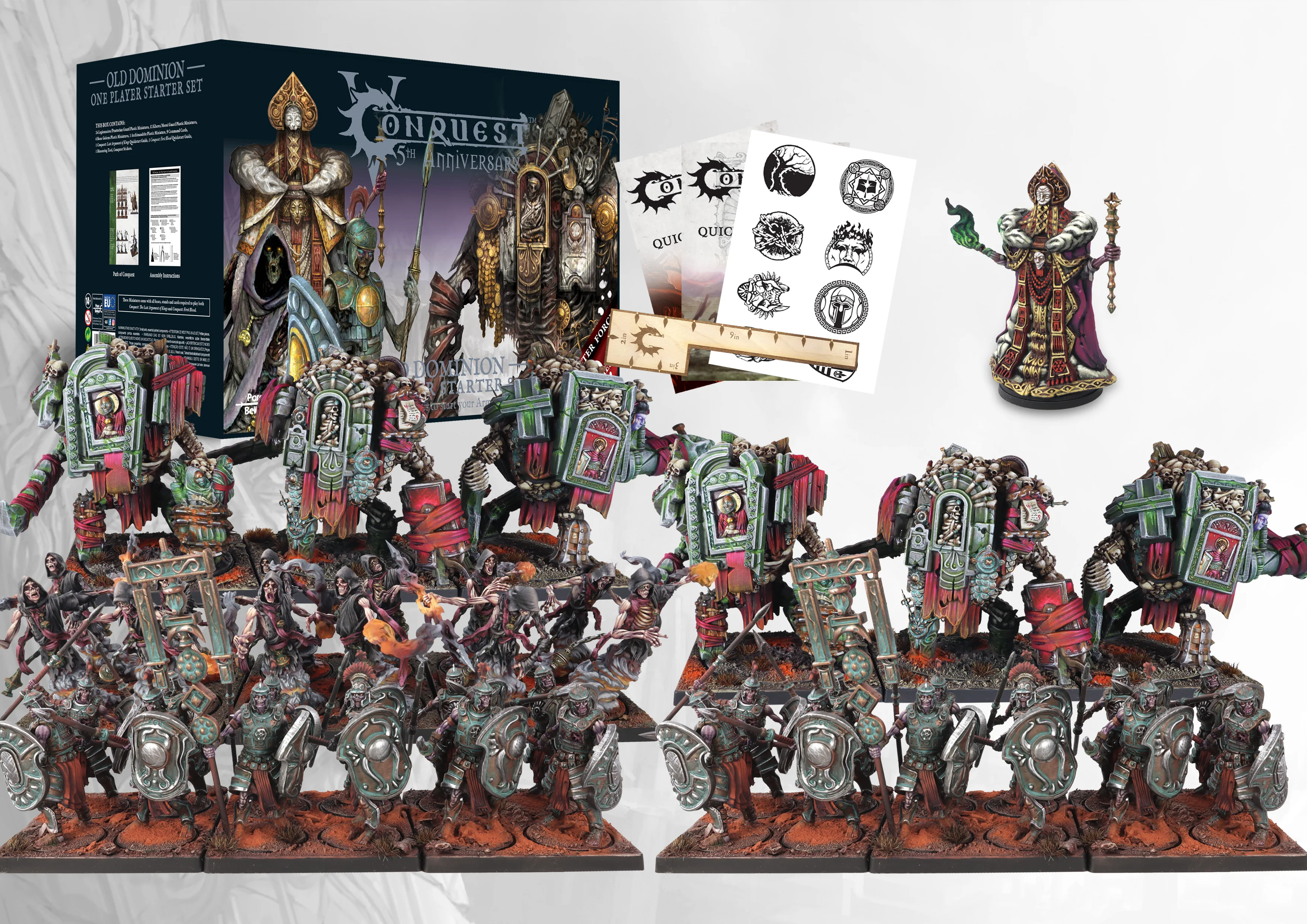 Conquest, Old Dominion - Conquest 5th Anniversary Supercharged Starter Set (PBW6077) - Image 2