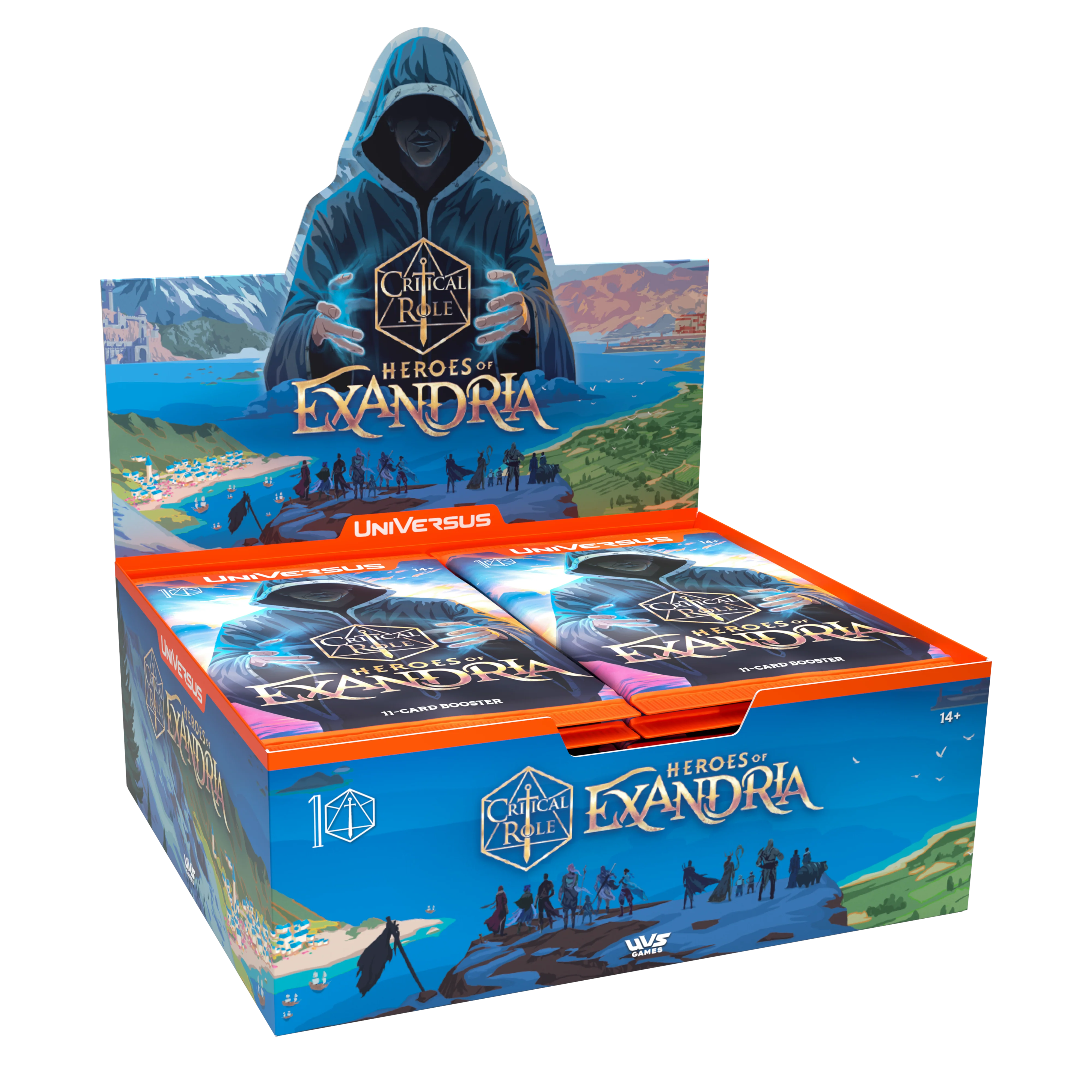 UniVersus CCG: Critical Role Heroes of Exandria- Booster Display - Image 2