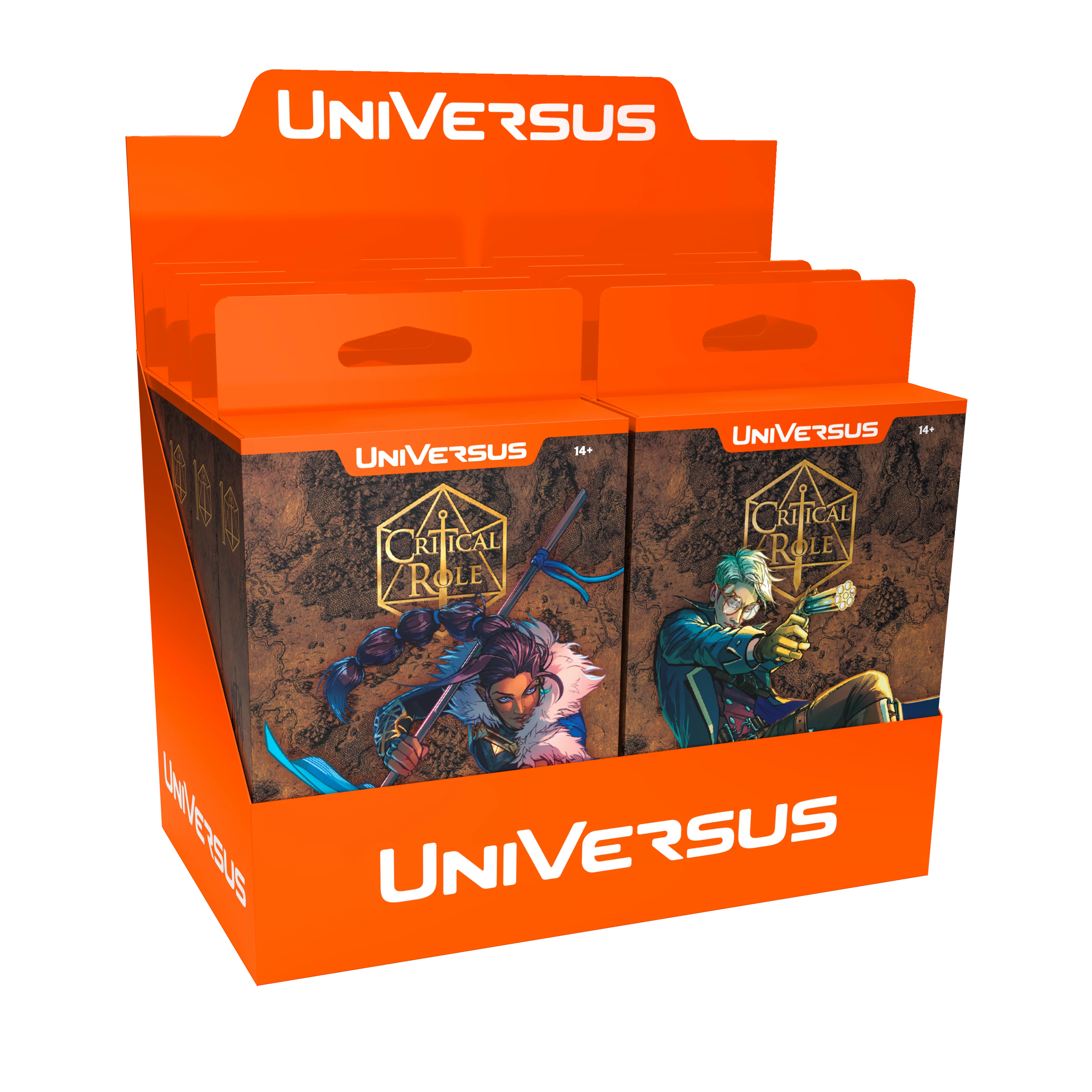 UniVersus CCG: Critical Role Heroes of Exandria- Starter Deck Display- Beau & Percy - Image 2