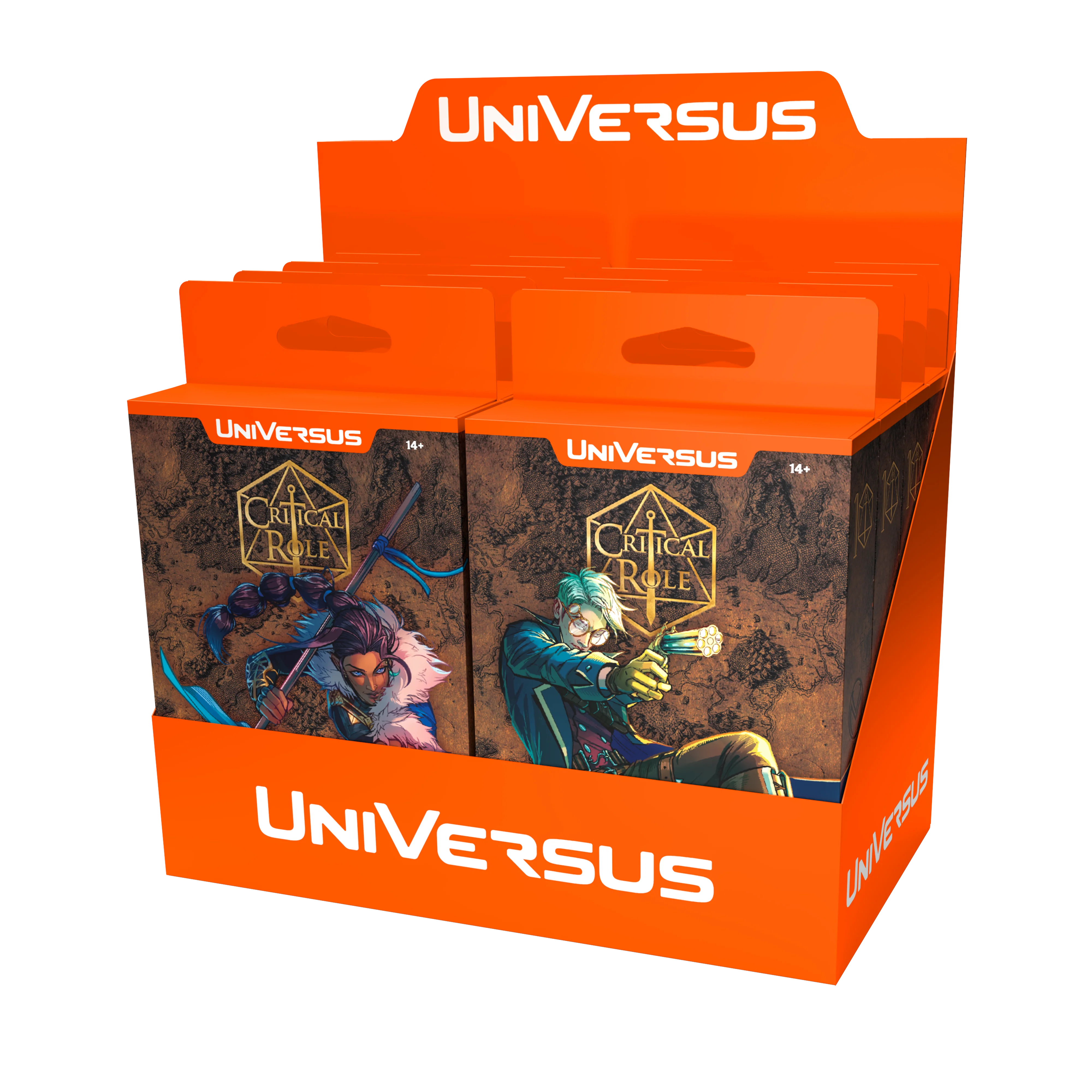 UniVersus CCG: Critical Role Heroes of Exandria- Starter Deck Display- Beau & Percy - Image 3