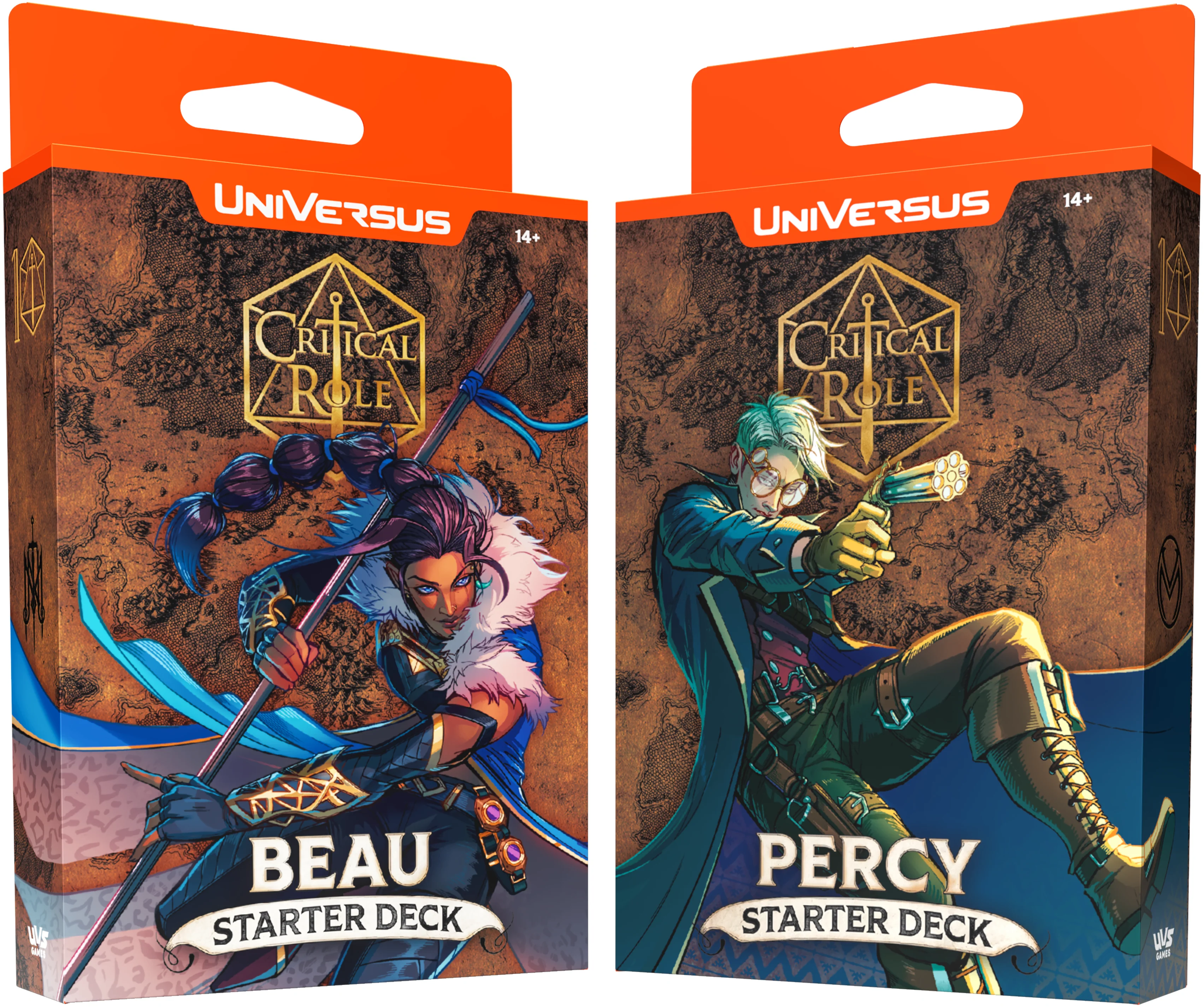 UniVersus CCG: Critical Role Heroes of Exandria- Starter Deck Display- Beau & Percy - Image 4