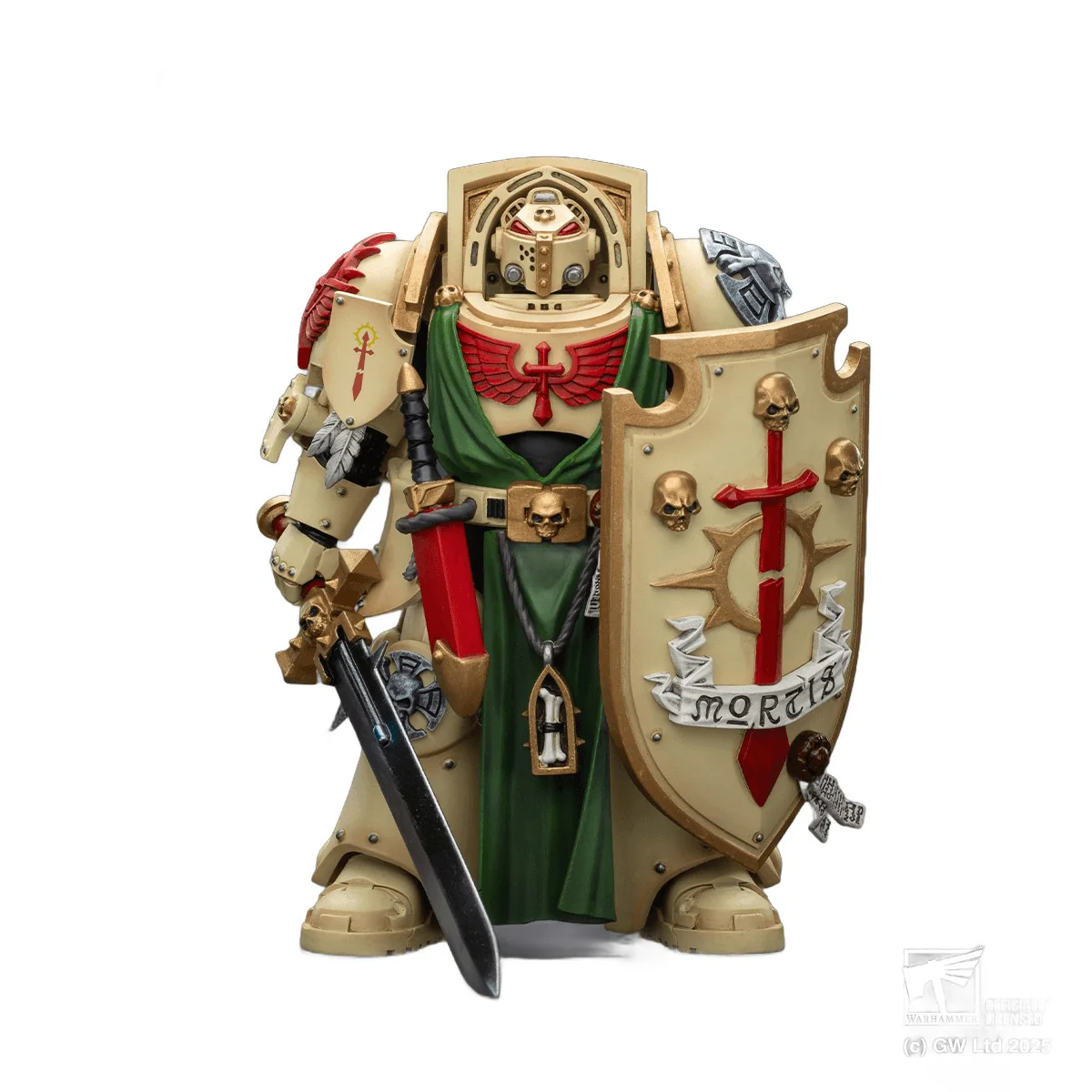 Dark Angels Deathwing Knight 3 With Power Sword and Storm Shield
