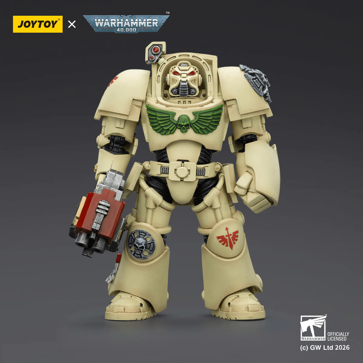 Dark Angels Deathwing Terminator 2 with Power Fist and Storm Bolter - Image 2