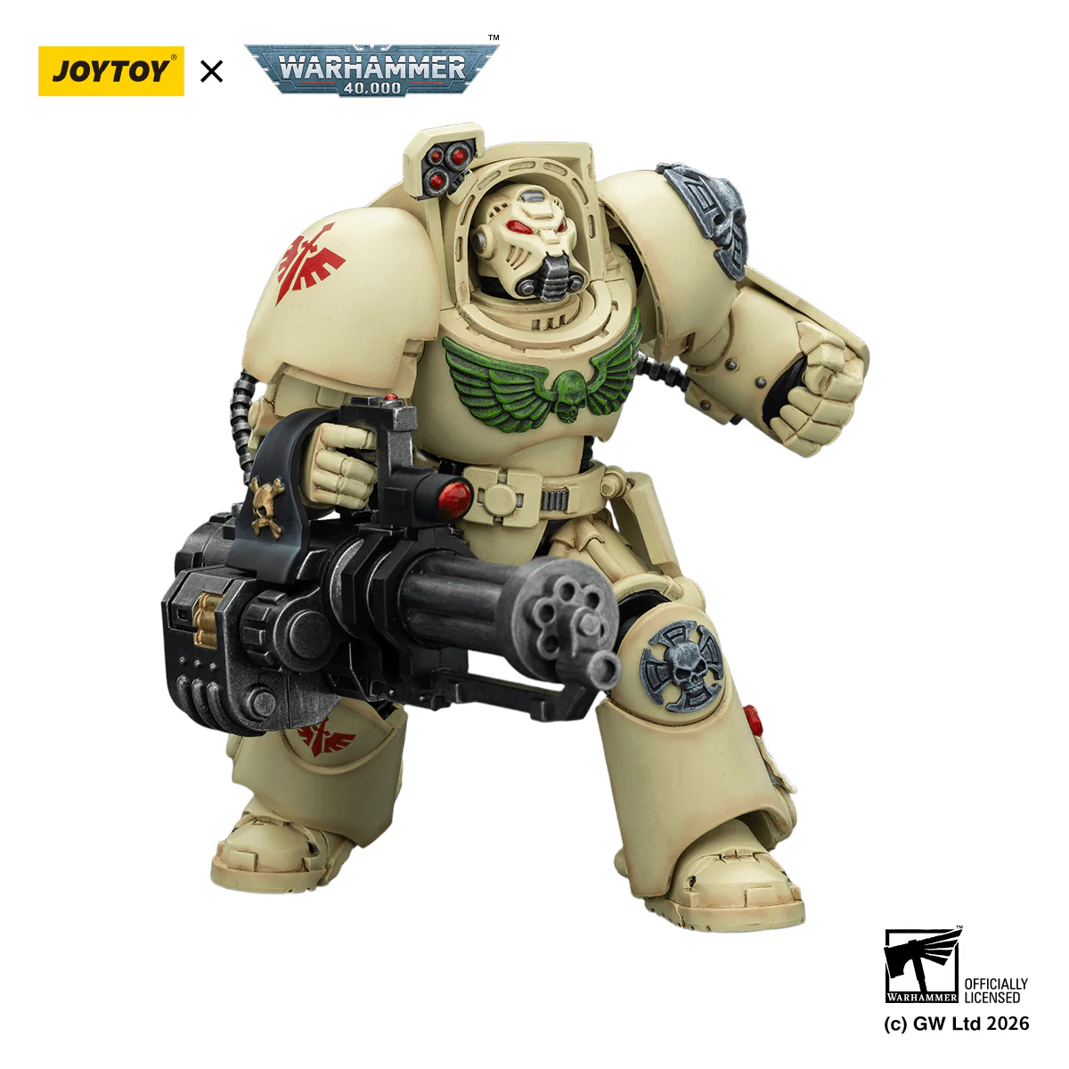 Dark Angels Deathwing Terminator 3 with Power Fist and Assault Cannon - Image 10