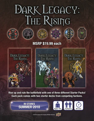DARK LEGACY: THE RISING EARTH VS WIND STARTER