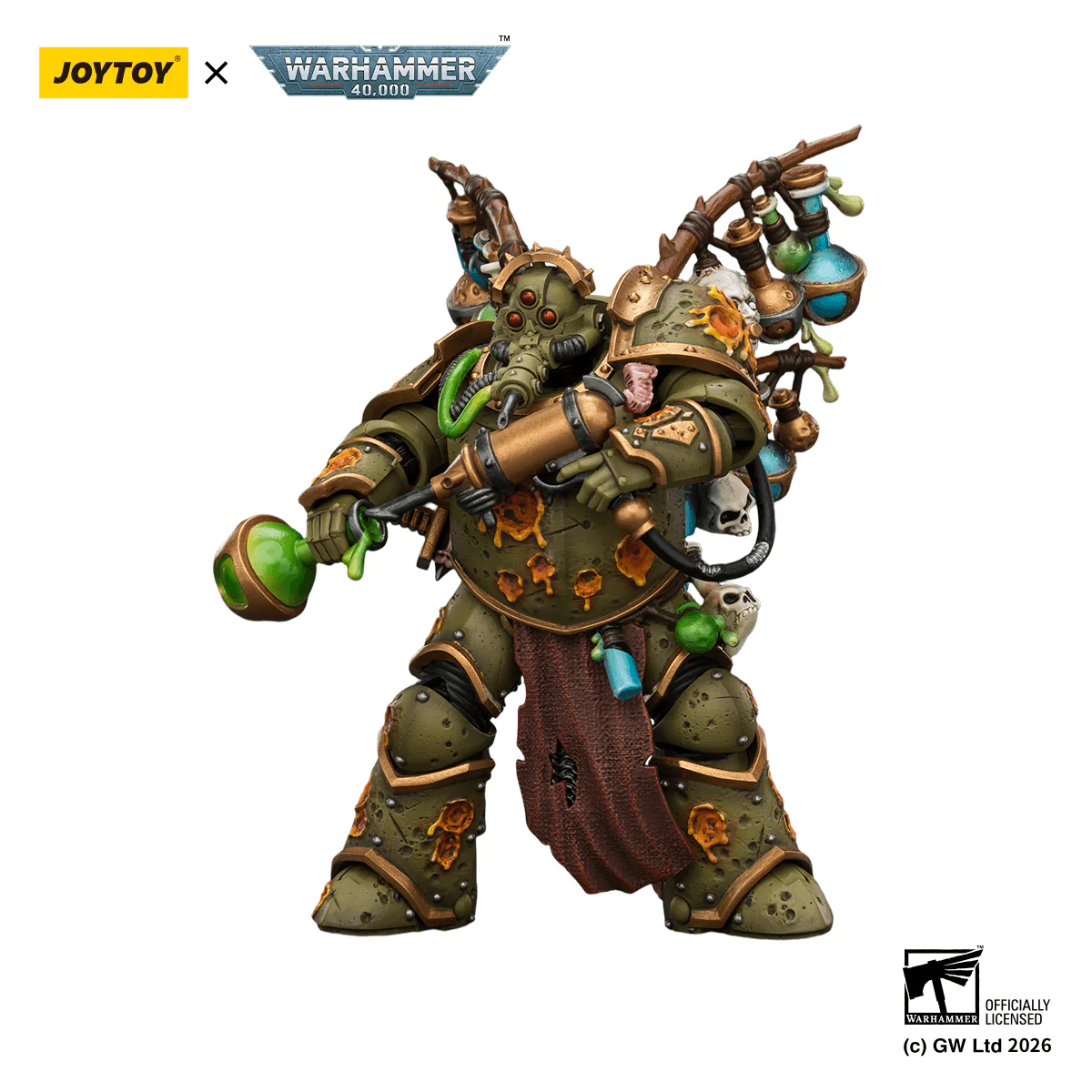 Death Guard Biologus Putrifier with Injector Pistol and Hyper Blight Grenades - Image 11