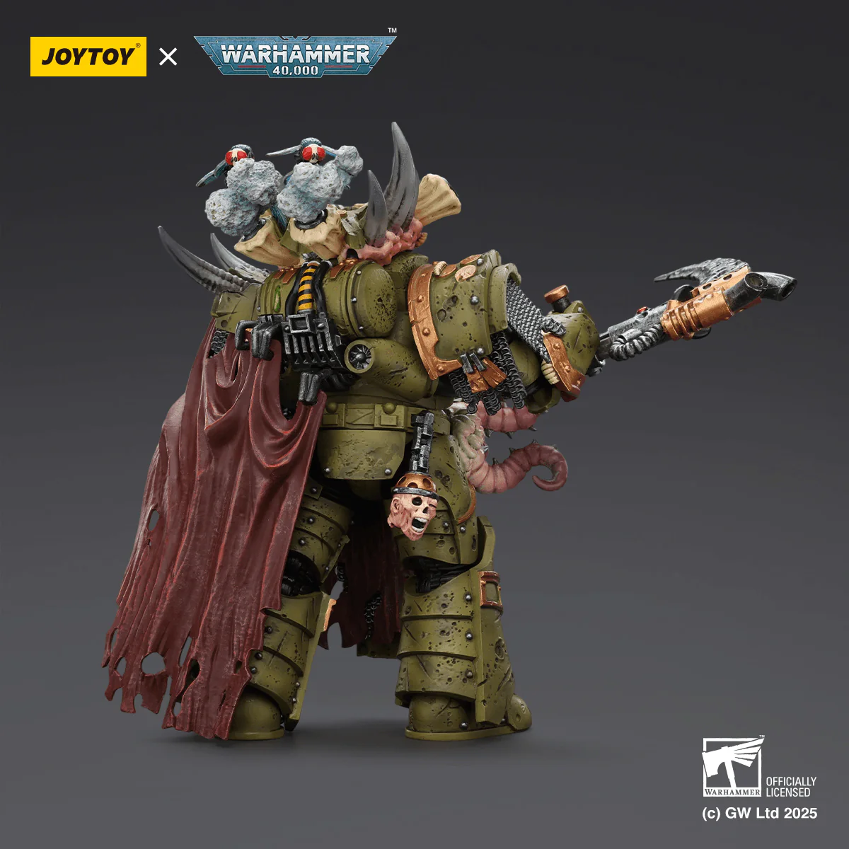 Death Guard Deathshroud Terminator 2 with Manreaper and Plaguespurter Gauntlet - Image 11