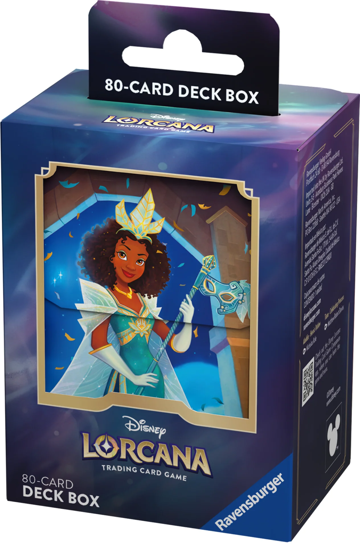 Deck Box: Disney Lorcana- Shimmering Skies- Tiana