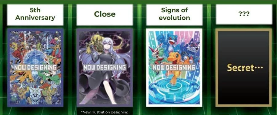 DIGIMON SLEEVES 2025 V2 12CT ASSORTMENT - Image 2