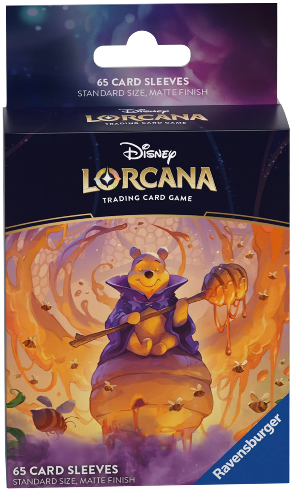 Card Sleeves: Disney Lorcana- Azurite Sea- Pooh, Hunny Wizard