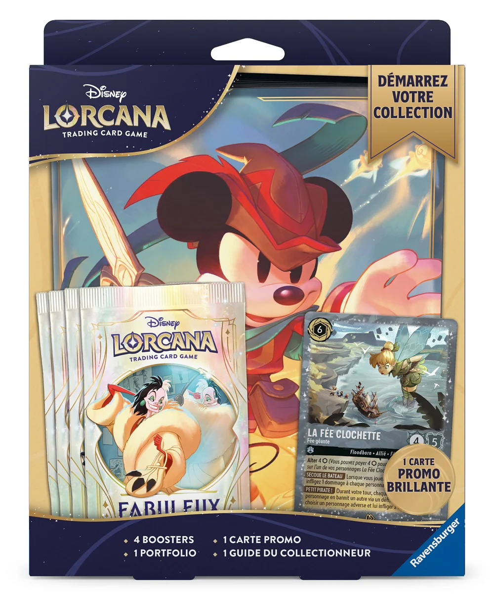 DISNEY LORCANA FRENCH COLLECTION STARTER SET
