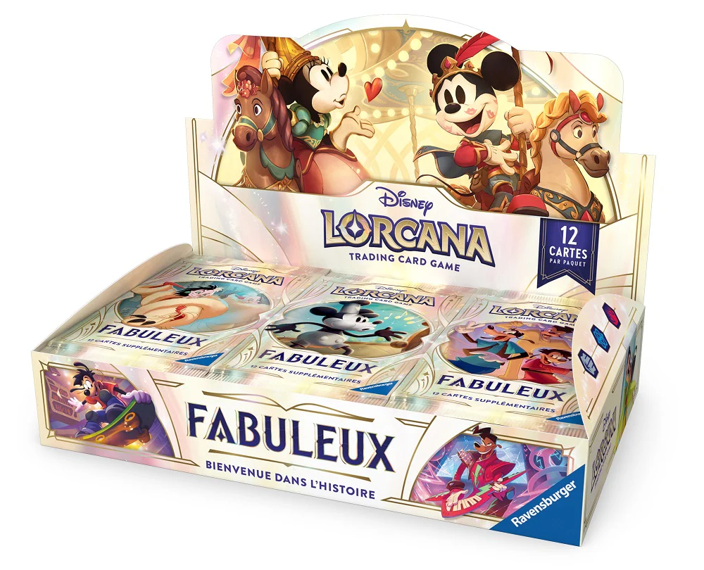 DISNEY LORCANA FRENCH SET 9 FABLED BOOSTER