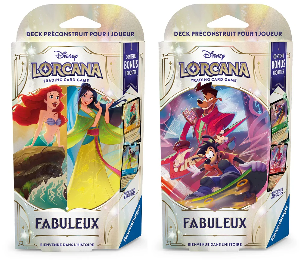 DISNEY LORCANA FRENCH SET 9 FABLED STARTER ASSORTMENT