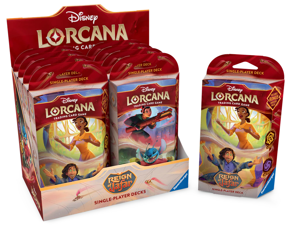 DISNEY LORCANA SET 8 REIGN OF JAFAR STARTER DISPLAY 8CT