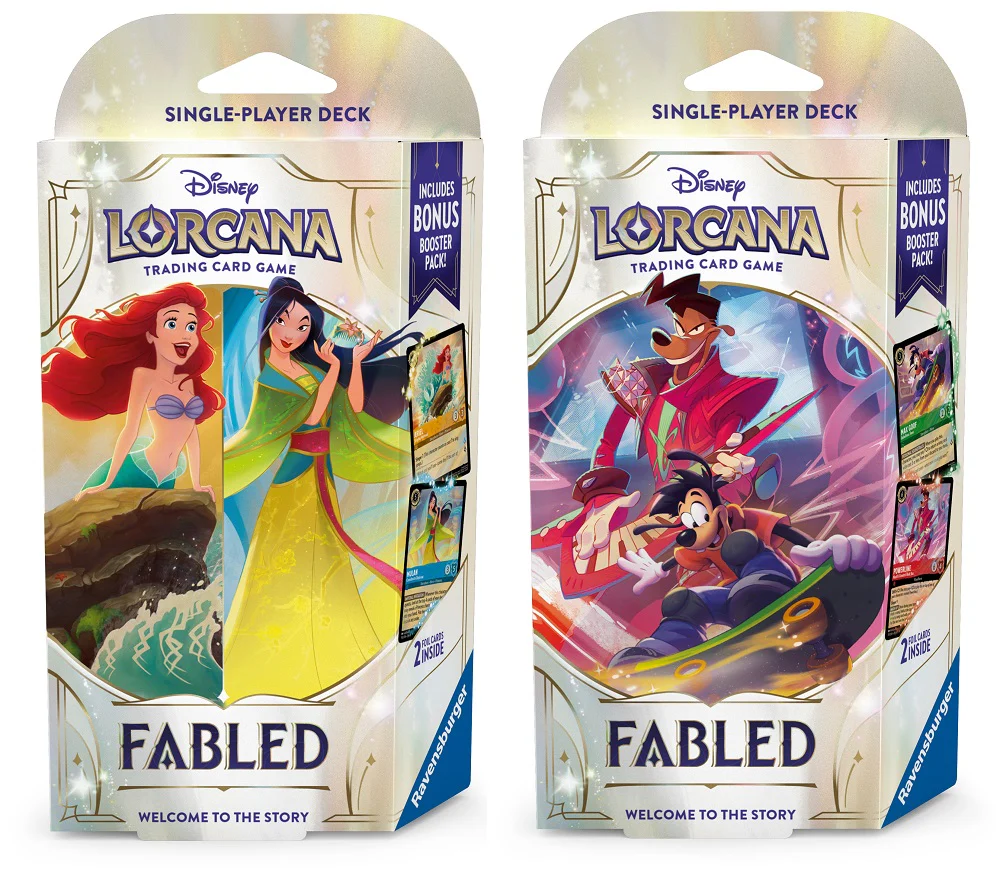 DISNEY LORCANA SET 9 FABLED STARTER ASSORTMENT