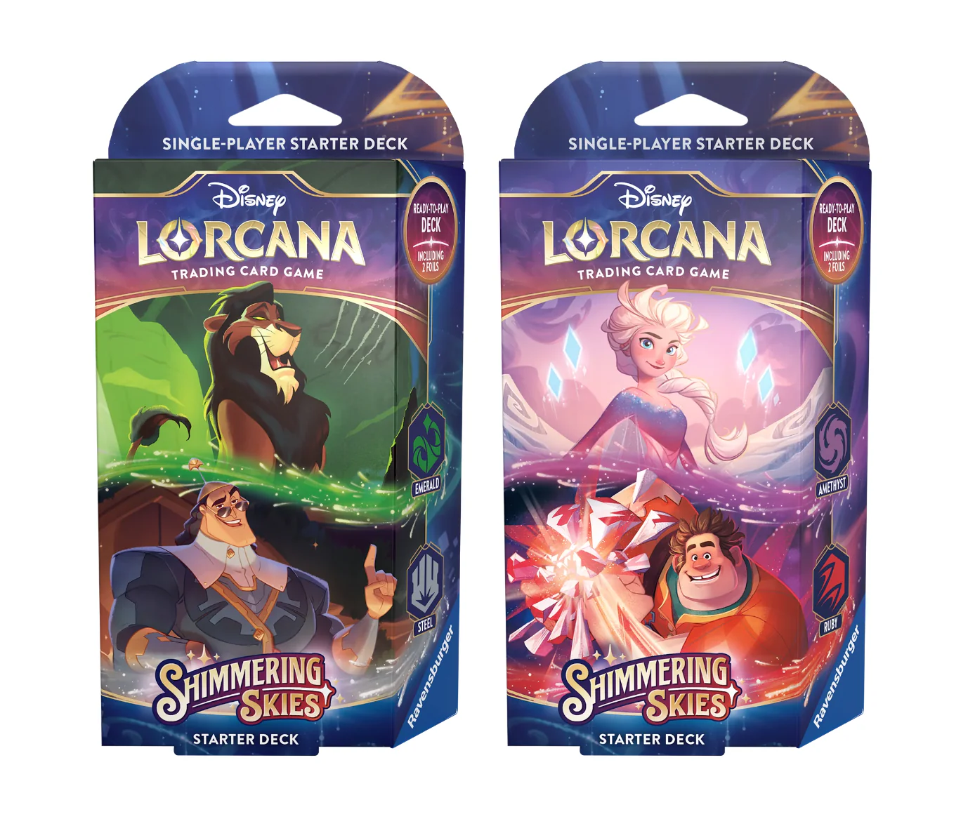 Disney Lorcana: Shimmering Skies Starter Deck Display - Image 2