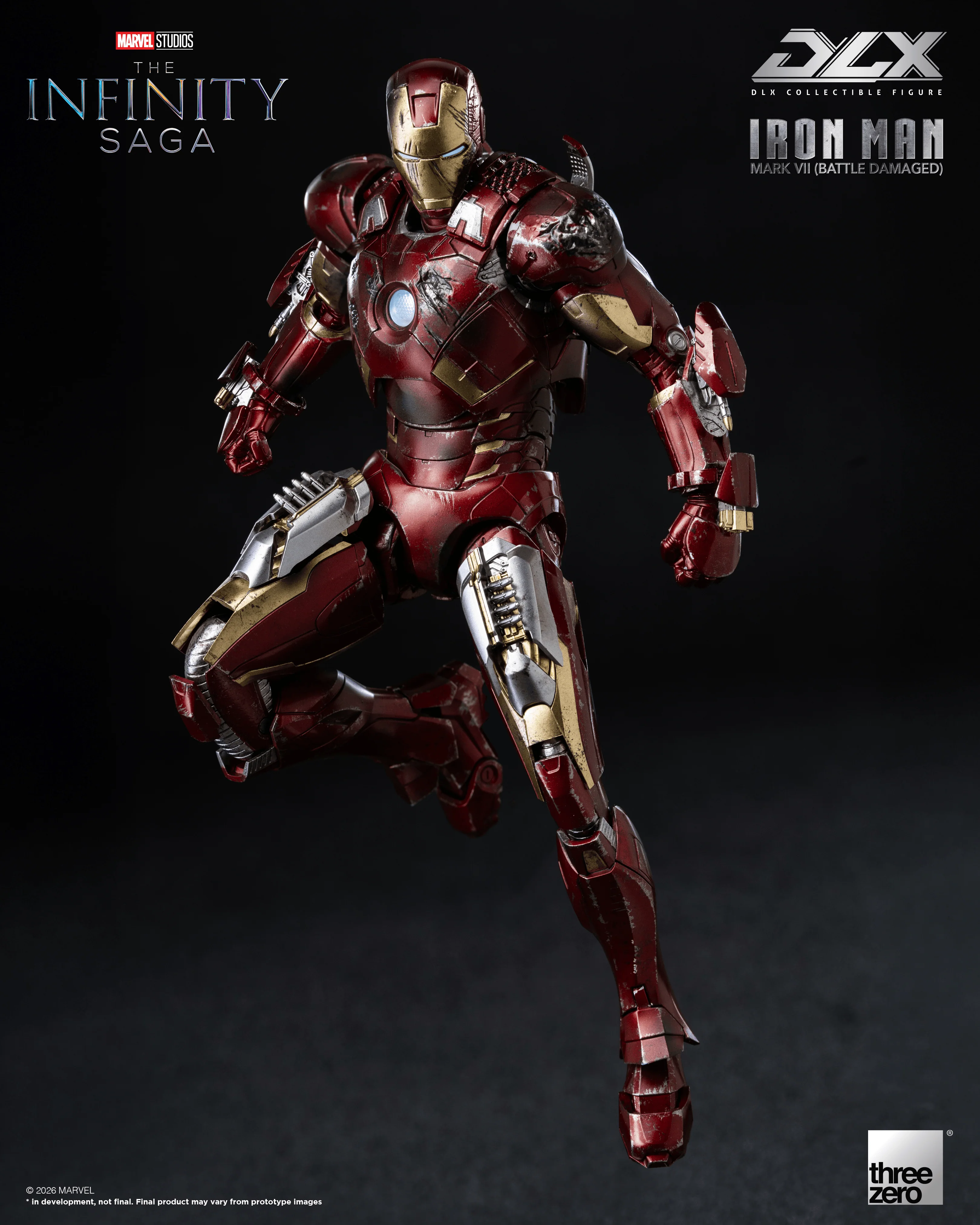 DLX Iron Man Mark 7 (Battle Damaged)