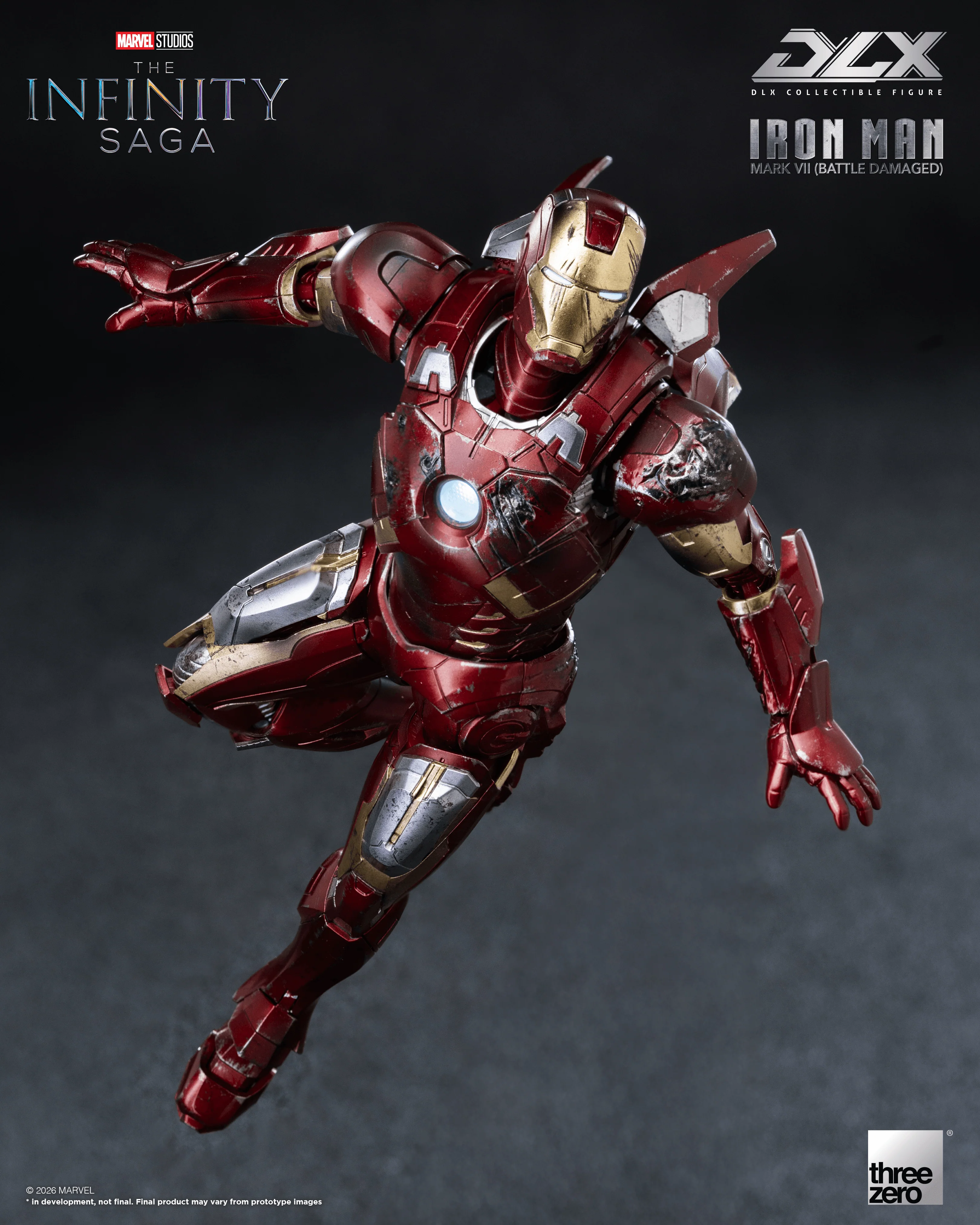 DLX Iron Man Mark 7 (Battle Damaged) - Image 5